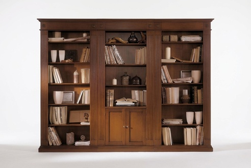 Shelf living room cabinet bookcase wood office cabinet cupboards showcase Italy