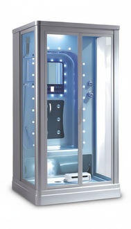 Shower cabin hydromassage shower massage multifunctional shower 135x95 cm