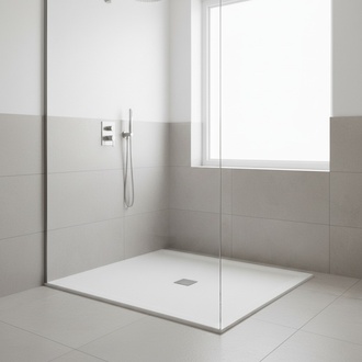 Shower tray Shower tray Acrylic shower tray Flat drainage set Drainage
