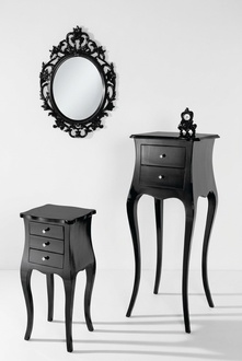 Side table coffee table tables living room black table classicе