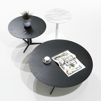 Side Round Table Coffee Table Design Metal Wood Gold Sofa Living Room Tables