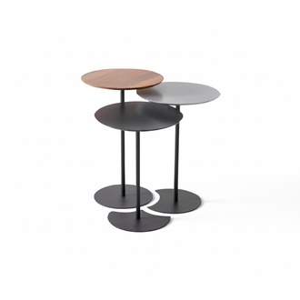 Side table set coffee table coffee table sofa table black table