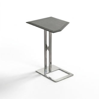 Side table coffee table living room stainless steel silver furniture
