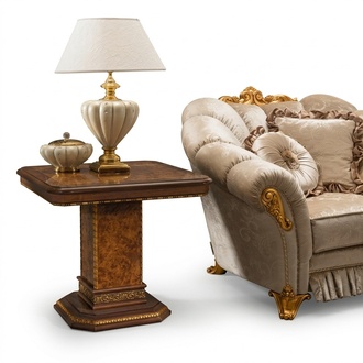 Side table telephone table table baroque rococo side tables wooden console table