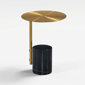 Side tables living room round high quality modern luxury coffee table metal