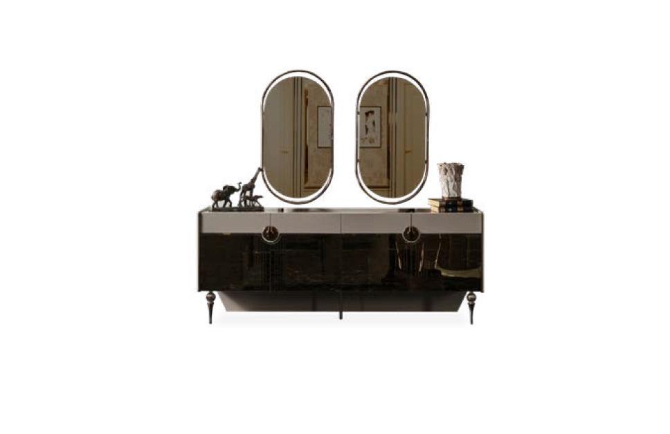 Sideboard Sideboard Gray Dresser Modern New Italian Style Dressers