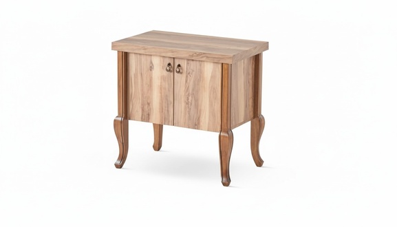 Brown Sideboard Classic Doors Storage Cabinets Shelves Chest of Drawers 80x50