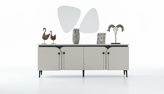 Sideboard cabinet dresser chests cabinets highboard cupboard shelf