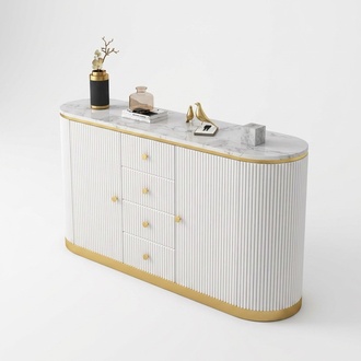 Sideboard Chest of drawers White Sideboards Wood Cabinet Furniture Chests of drawers