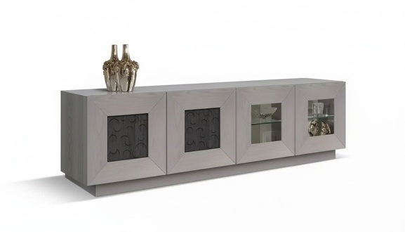 Sideboard living room luxury style modern gray new beautiful