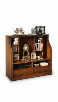 Sideboard RTV Lowboard Shelves Living Room Wood Brown Chest of Drawers Tables TV Stand