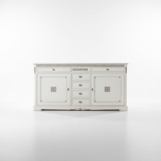 Sideboard Sideboard Solid wood Italy Cabinet Furniture Chest of drawers Living room