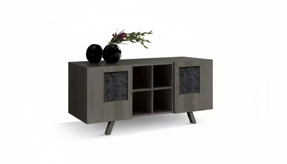 Sideboard style modern luxury new living room beautiful grey