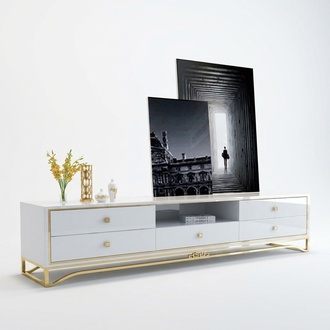 Sideboard TV Cabinet Lowboard TV Cabinet TV Furniture TV Table White New