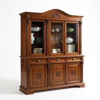 Sideboard Wall Cabinet Wood Buffet Display Cabinet Dining Room Cupboards Dressers