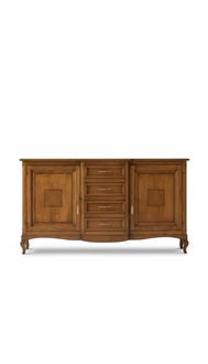 Sideboard With Drawers Wooden Chest of Drawers Living Room Cabinet Solid New