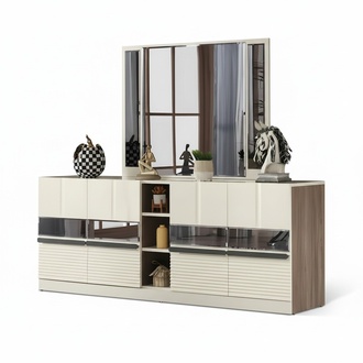 Sideboard with Mirror Modern Dining Room Furniture Complete Luxury Furniture