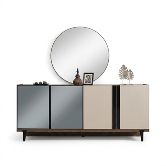 Sideboard Sideboard Wooden Cabinet Chest of Drawers Cabinet Brown Wood Dining Room