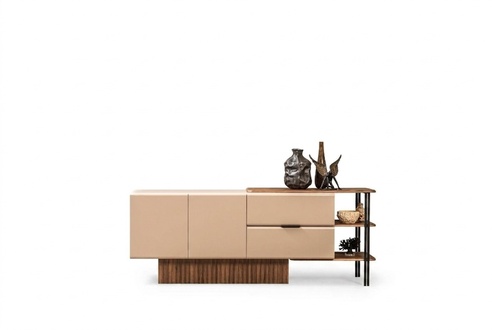 Sideboard Sideboard Wooden cabinet Chest of drawers Cabinet Wood Beige Modern