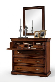 Dresser wooden drawer cabinet chest of drawers with 3 drawers sideboard cabinets