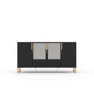 Sideboard wood living room sideboard furniture chest of drawers cabinet modern new