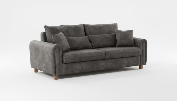 Sofa bed couch bed function sofa sleeping function 3-seater upholstered folding sofa