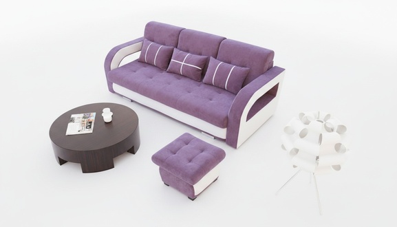 Sleeper sofa folding couch 3-seater sleep function + storage box couch sofa folding sofa