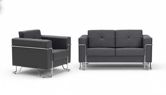 Sofa 2-Seater Design Luxury Sofas Modern Armchair Couch 3-Seater Leather Sofa Furniture