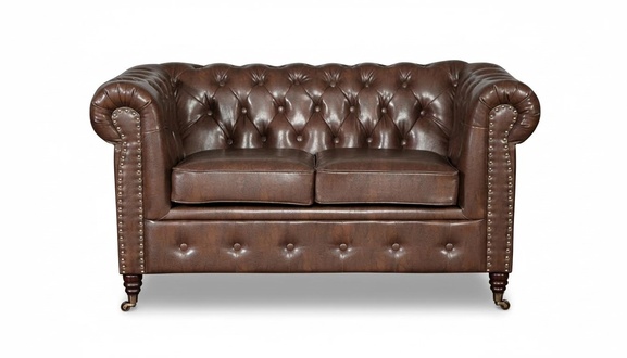 Sofa 2 Seater Design Sofas Leather Two Seater Upholstery Modern Seat Fabric New