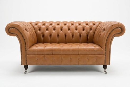 Sofa 2 Seater Leather Sofa Couch TV Armchair Upholstered Sofa Lounge Sofa Two Seater