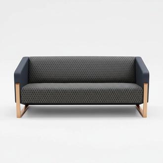 Sofa 2 Seater Luxury Furniture Couch Modern Designer Workroom Office Furniture