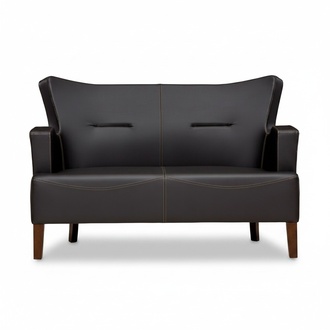 Sofa 2-Seater Relax Leather Lounge Wood Upholstered Couch Luxury Sofa Furniture