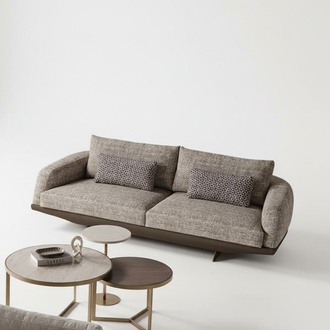 Sofa 3-Seater Design Sofas Upholstered Couches Relax Modern Two-Seater