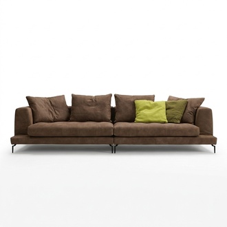 Sofa 4 seat sofas luxury upholstery leather sofa luxury couch leather four seater