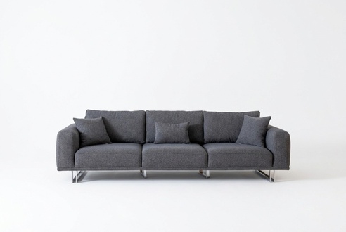 Sofa 4 seater relax couch couches bed function four seater textile sofas