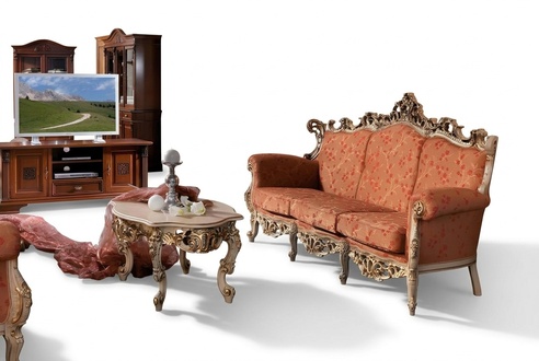 Sofa Classic Three Seater 3 Seater Couch Upholstery Sofas Couches Real wood