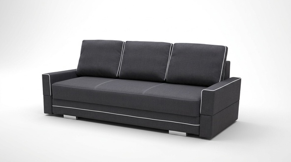 Sofa bed folding couch 3-seater sleeping function + storage box couch sofa folding sofa