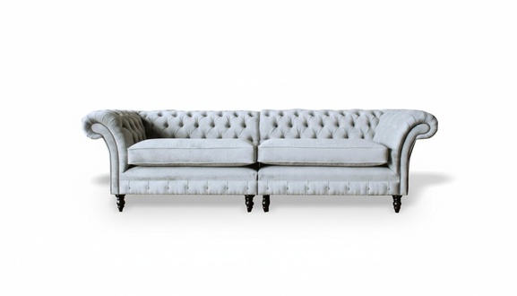 Sofa Couch Fabric Upholstered Sofas Couches Living Room Design 4-Seater 265cm big XXL