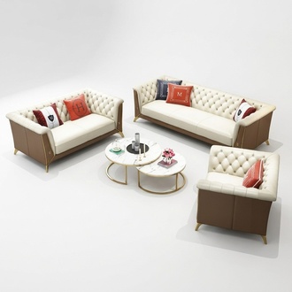 Sofa Couch Set Seat Upholstery Complete Set 3+2+1 Sofas Designer Chesterfield