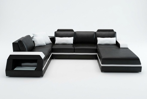 Sofa Couch Upholstered Designer Sofa U Sectional Leather Sofa Couches Sofas Fabric