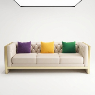 Sofa design sofas upholstery couches textile relax modern three-seater New 3-seater !