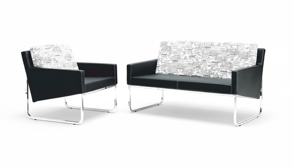 Sofa Designer Sofa 2-Seater Modern Armchair Couch Upholstered Sofas Design Sofa Seat