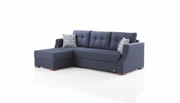 Sofa Designer Sofa with Bed Function Bed Drawer Corner Sofa Couch L-shape