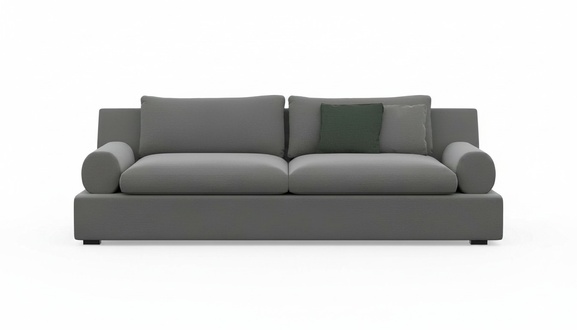 Sofa in modern design fits into any interior.