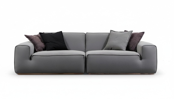 Sofa in modern design: beautiful, comfortable, and cozy.