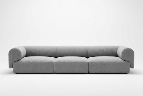 Sofa in modern design for a cozy space.