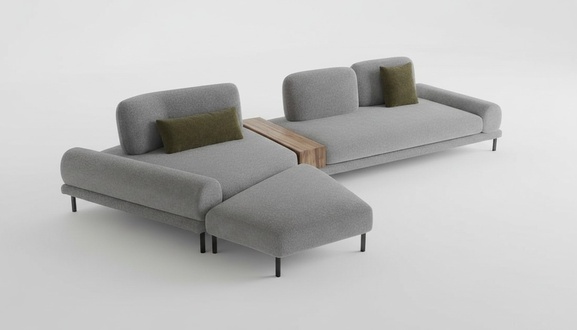 Sofa in modern style - A stylish accent for your interior.