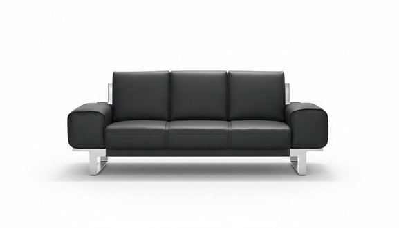 Sofa Leather Sofa Upholstery Seat 3er Lounge Club Sofas Couches Leather Three Seater New
