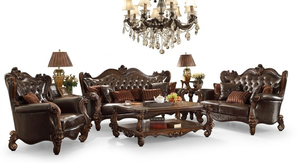 Sofa Living Landscape Sofas Couch Upholstery Set Chesterfield Three-Seater Baroque
