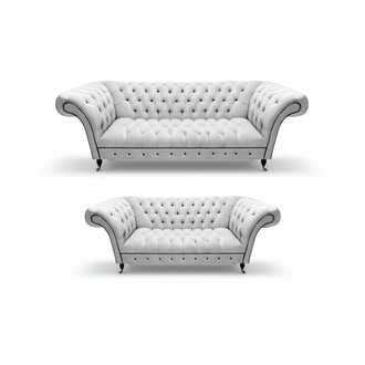 Sofa set 2-piece sofa three-seater with two-seater couch design furniture Chesterfield